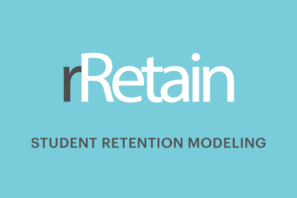 <strong>rRetain</strong> employs multiple predictive models and hundreds of student data variables to accurately predict the likelihood of persistence from term to term. We all want to see students complete their higher ed journey with that certificate or degree. Discover those at risk of leaving, along with the associated factors, so you can implement retention efforts that boost their chances to graduate.